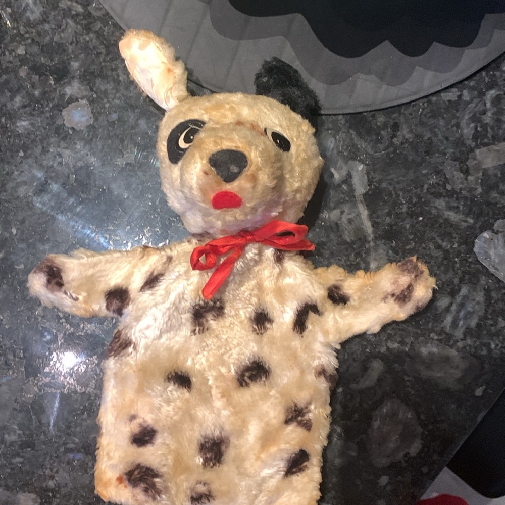 Vintage  1960's 101 Dalmations Gund/Walt Disney Production Puppet/no tag.